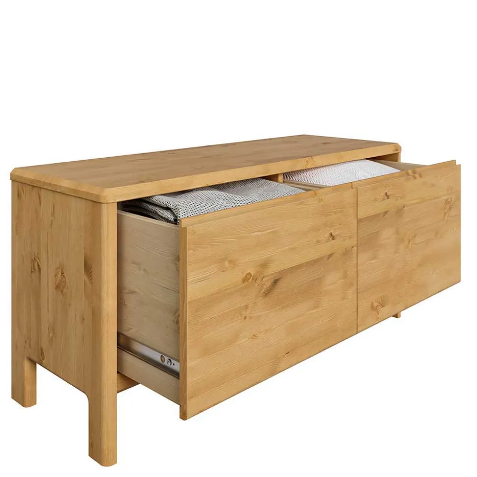 Massive Flurmöbel aus Kiefer geölt - Etvina (vierteilig)