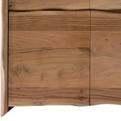 Massive Kombi-Kommode mit Baumkante - Necrus