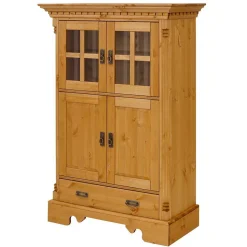 Massive Landhaus Schränke als Set - Fausanda (fünfteilig)