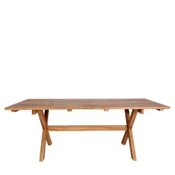 Massiver Gartentisch aus Teak Recyclingholz - Mailandro