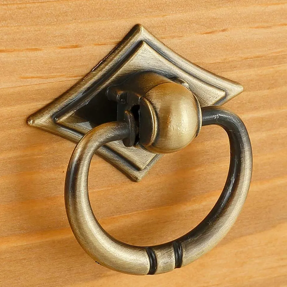 Massives Dielenmöbel Set im Landhausstil - Edranov (vierteilig)