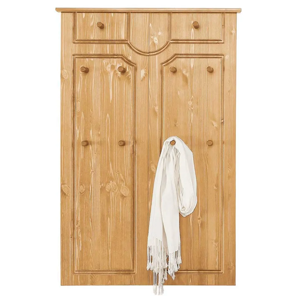 Massives Dielenmöbel Set im Landhausstil - Edranov (vierteilig)