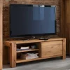 Massives Eichenholz TV Board 139 cm breit - Tailuv