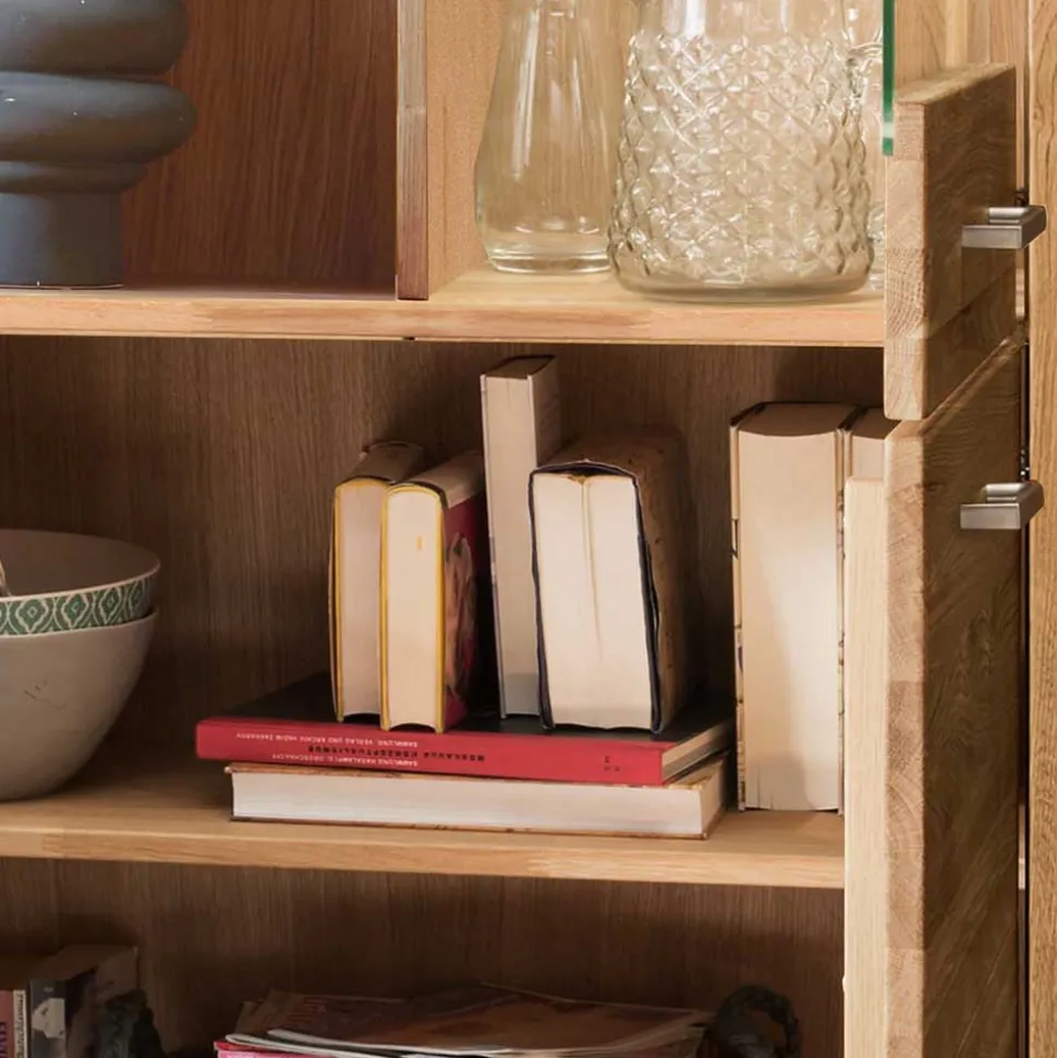 Massives Highboard mit vier Türen - Loitons