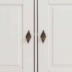 Massives Kiefer Sideboard Satumare in Weiß