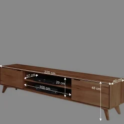 Massives TV Element aus geölter Kernbuche - Junola