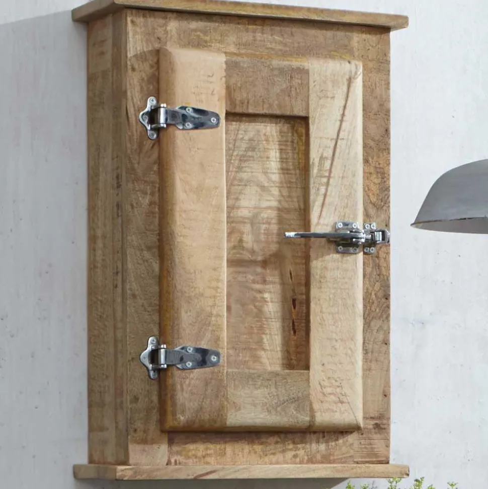 Massivholz Badmöbel aus Mango - Suennas (fünfteilig)