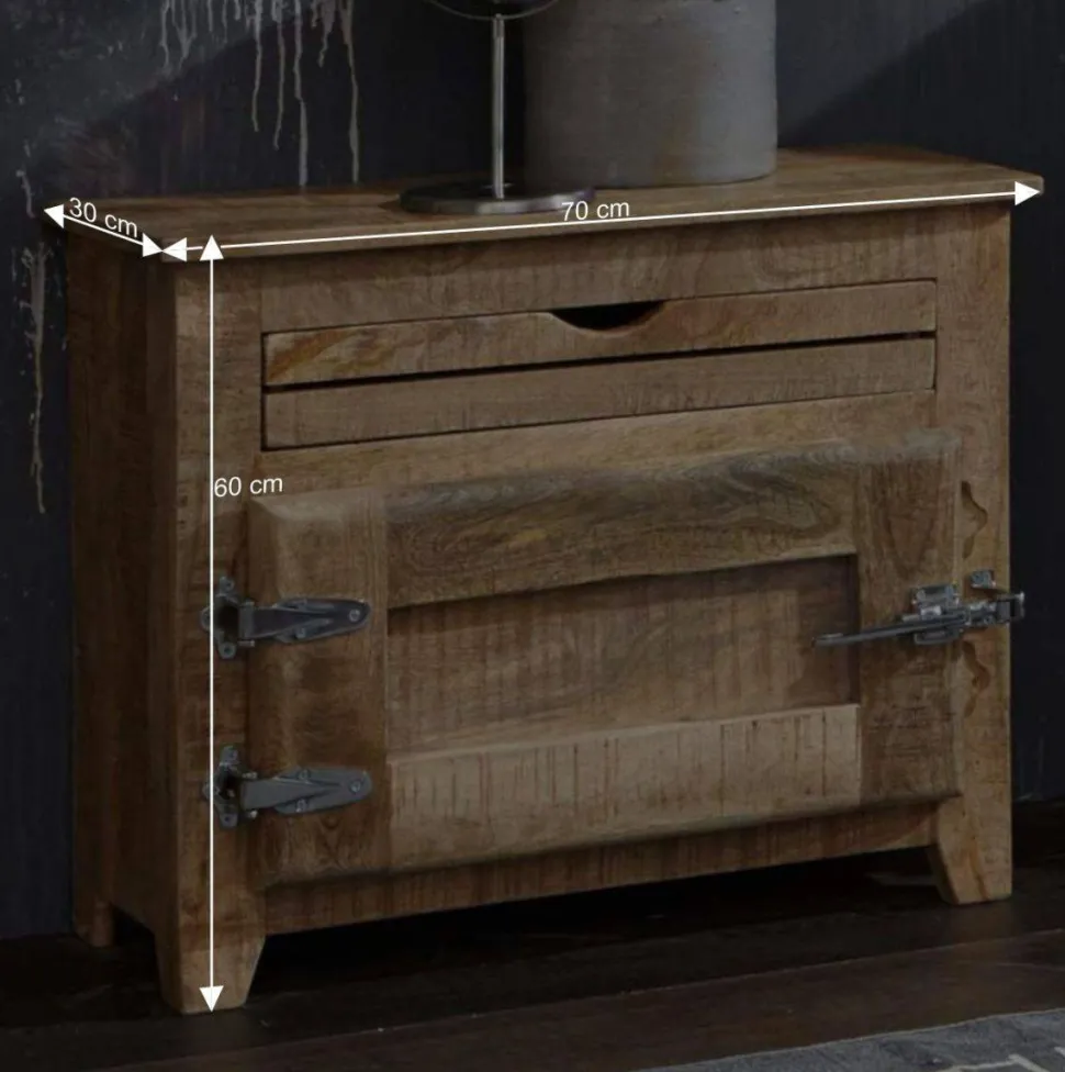 Massivholz Badmöbel aus Mango - Suennas (fünfteilig)