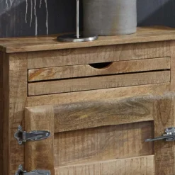 Massivholz Badmöbel aus Mango - Suennas (fünfteilig)