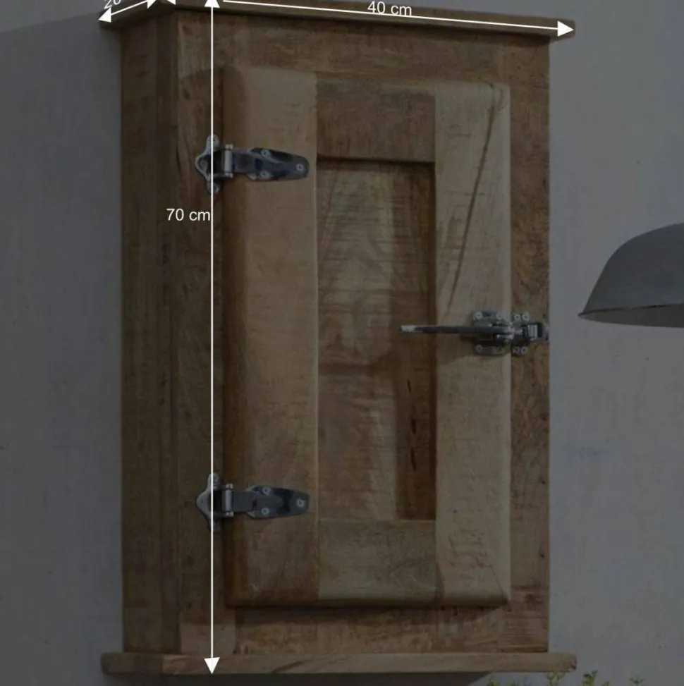 Massivholz Badmöbel aus Mango - Suennas (fünfteilig)