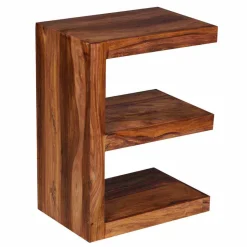 Massivholz Beistelltisch Hoslo im E-Design