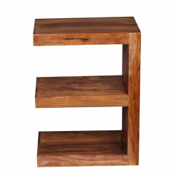 Massivholz Beistelltisch Hoslo im E-Design