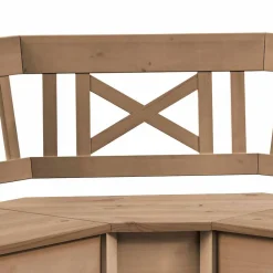 Massivholz Eckbank Giurgia aus Kiefer Landhaus