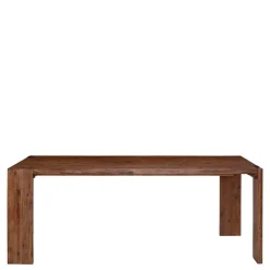 Massivholz Esszimmertisch aus Akazie Braun - Work