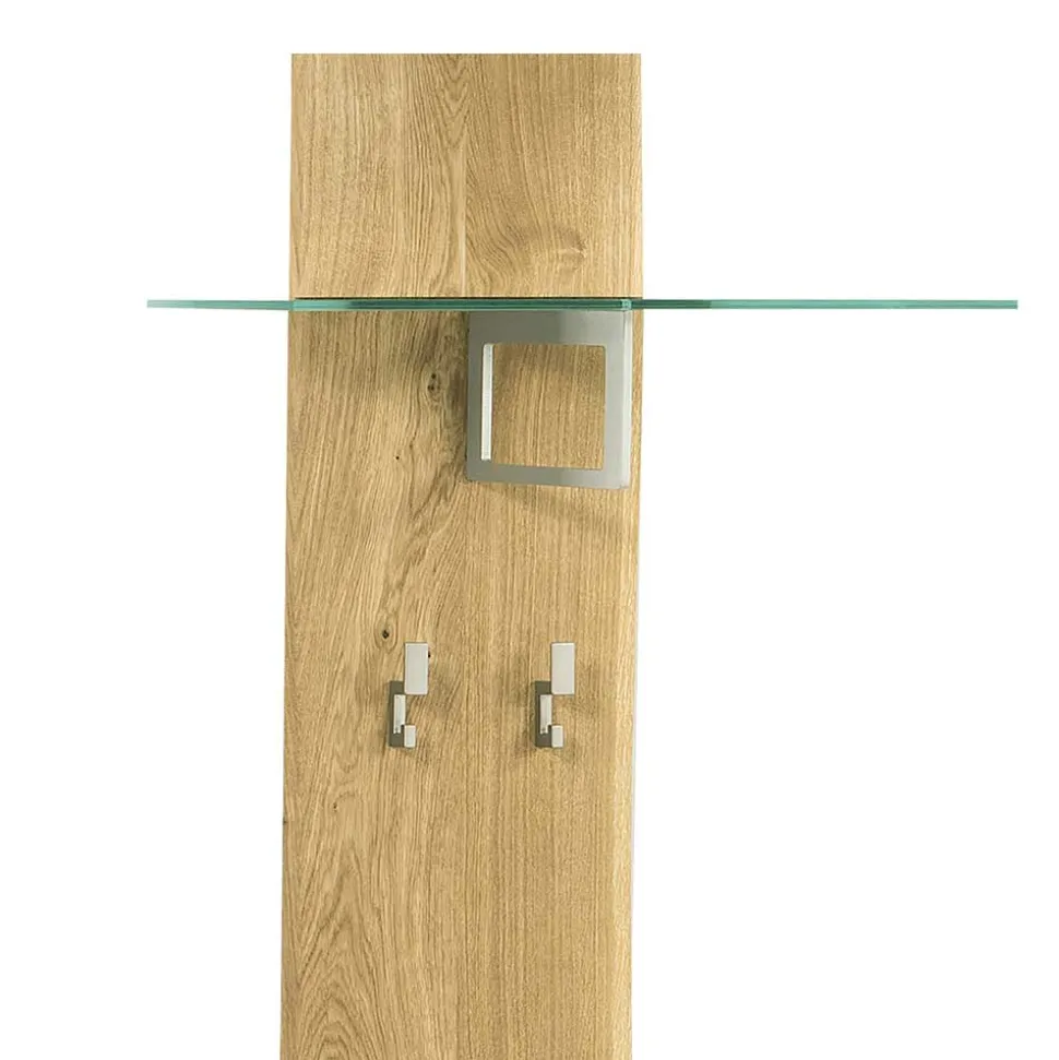 Massivholz Flurmöbel Set aus Eiche - Avidora (vierteilig)