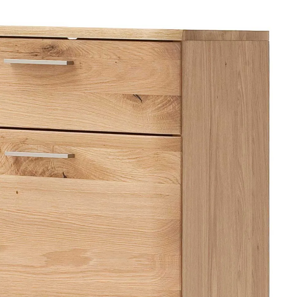 Massivholz Hochkommode aus Eiche - Mabasa