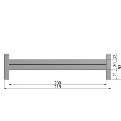 Massivholz Kinderbett Brasdon in Beton Grau
