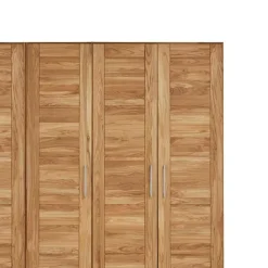 Massivholz Kleiderschrank Cranos aus Wildeiche