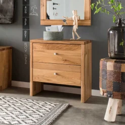 Massivholz Kommode Delvestra für Flur