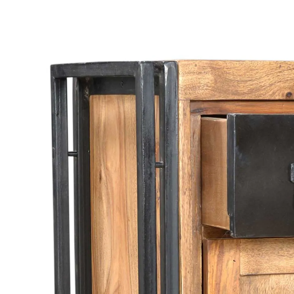 Massivholz Kommode Mendoza aus Akazie Massivholz