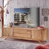 Massivholz Lowboard für TV 180x50x50 cm - Lampione
