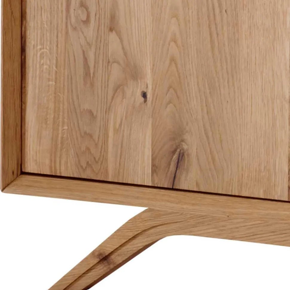 Massivholz Lowboard für TV 180x50x50 cm - Lampione