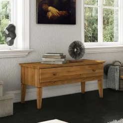 Massivholz Lowboard Masdamos aus Wildeiche geölt