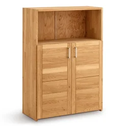 Massivholz Office-Schrank aus Wildeiche - Rosenna
