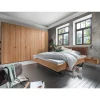 Massivholz Schlafzimmer aus Kernbuche - Eudrinia (vierteilig)