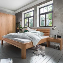 Massivholz Schlafzimmer komplett - Izmaldon (vierteilig)