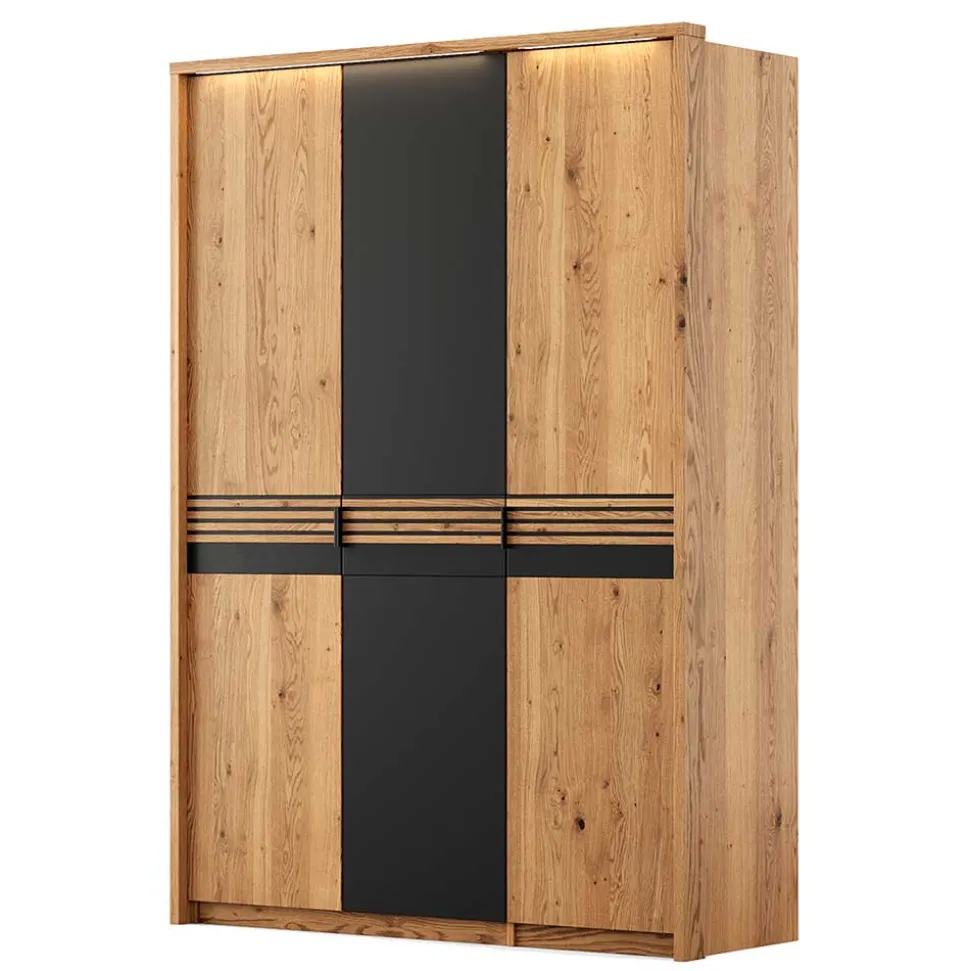 Massivholz Schlafzimmerschrank aus Eiche - Agusto