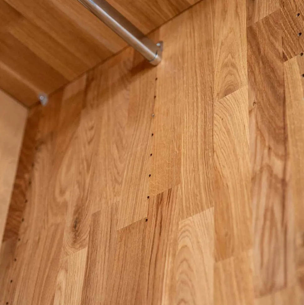 Massivholz Schlafzimmerschrank aus Eiche - Agusto