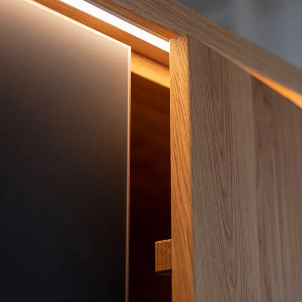 Massivholz Schlafzimmerschrank aus Eiche - Agusto