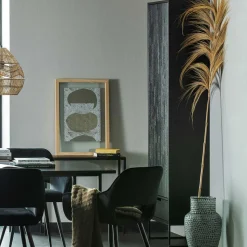 Massivholz Schrank in Schwarz - Almery