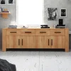 Massivholz Sideboard Mosniak aus Kernbuche geölt