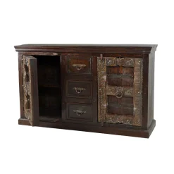 Massivholz Sideboard Solapura aus Teak