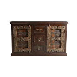 Massivholz Sideboard Solapura aus Teak