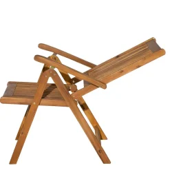 Massivholz Tischgruppe oval - Eliva (vierteilig)