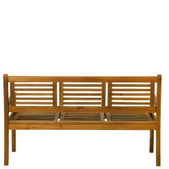 Massivholz Tischgruppe oval - Eliva (vierteilig)