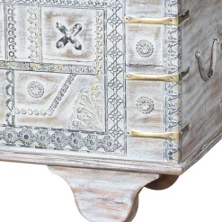 Massivholz Truhe im Orient Style - Varrion