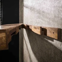 Massivholz Wandboard in Schwebeoptik - Ceoni