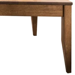 Massivholz Wohnzimmertisch in Eiche dunkel - Glenza