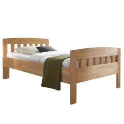 Massivholzbett Francisca aus Kernbuche