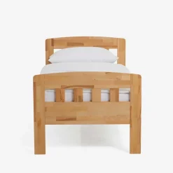 Massivholzbett Greeno mit Kopf- und Fußteil