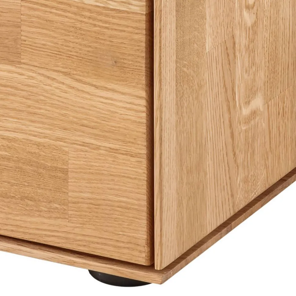 Massivholz-Nachtkommode 47 cm hoch - Kassanda