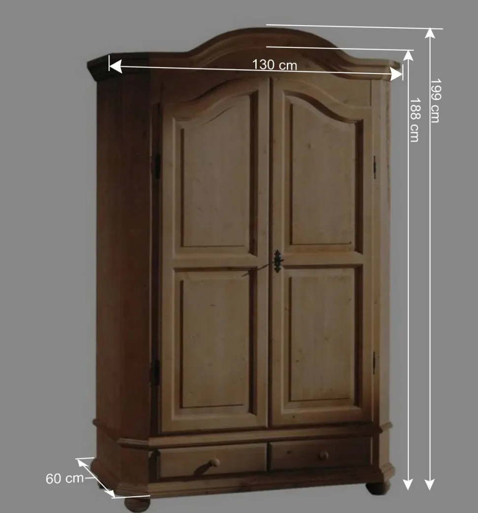 Massivholzschrank Dahara aus Fichte