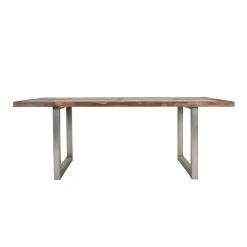 Massivholztisch Nuture aus Recyclingholz