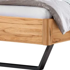 Material Mix Doppelbett aus Wildbuche - Syolino