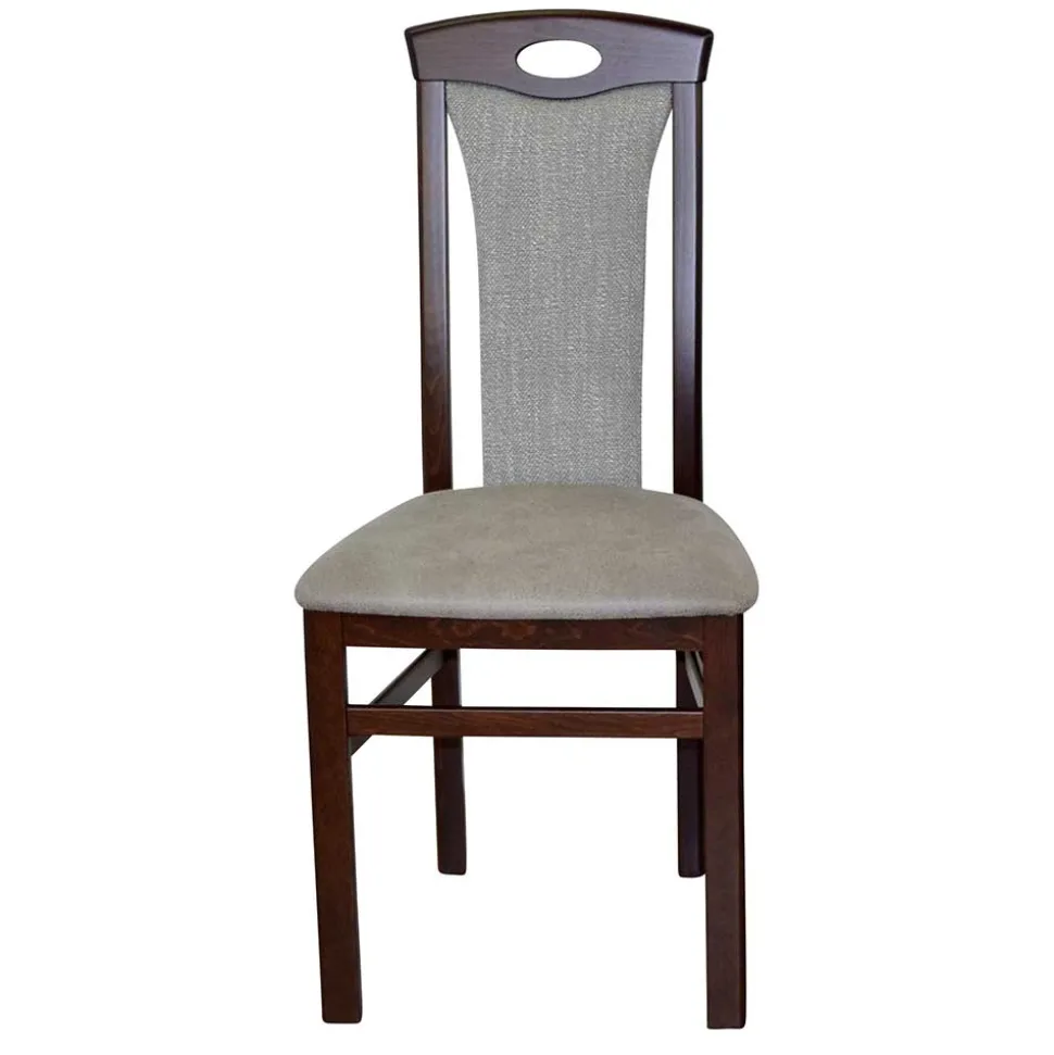 Material Mix Stühle gepolstert - Silevos (2er Set)