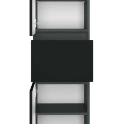 Möbel fürs Badezimmer in Dunkelgrau - Natarivos (dreiteilig)